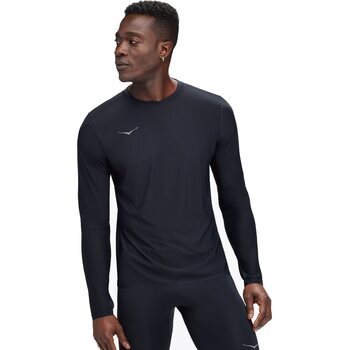 Hoka Performance Run Long Sleeve Mens, Black, M