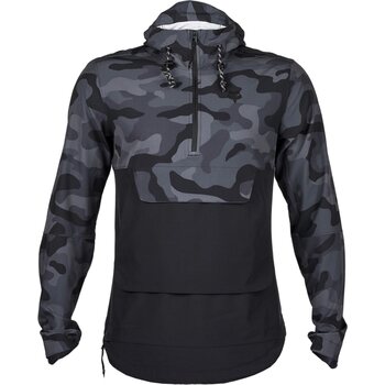 Fox Racing Ranger Wind Pullover Mens, Black Camo, L