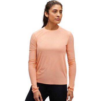 Hoka Airolite Run Long Sleeve Womens, Papaya, M