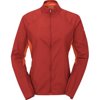 Rab Windveil Jacket Womens, Tuscan Red / Red Grapefruit, L (UK 14)