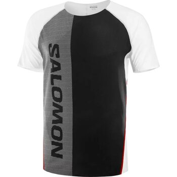 Salomon S/Lab Speed Tee Mens, Deep Black / White, S