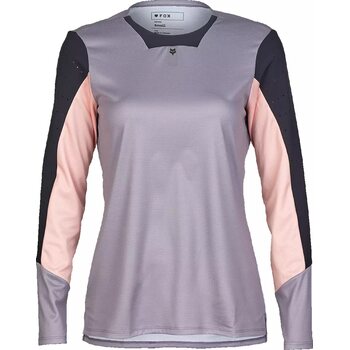 Fox Racing Defend LS Jersey Womens, Stone, XS