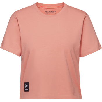 Mammut Massone T-Shirt Cropped Patch Women, Quartz Dust, S