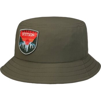 Stetson Bucket Jersey, Olive, 55/S