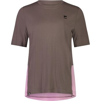 Mons Royale Tarn Merino Shift Tee Womens, Pop Pink / Iron, M