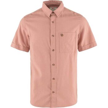 Fjällräven Övik Travel Shirt SS Mens, Dusty Rose (300), L