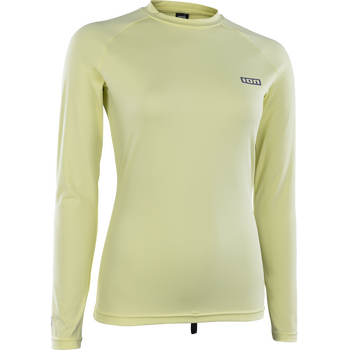 ION Rashguard LS Womens, Light Yellow, 34/XS