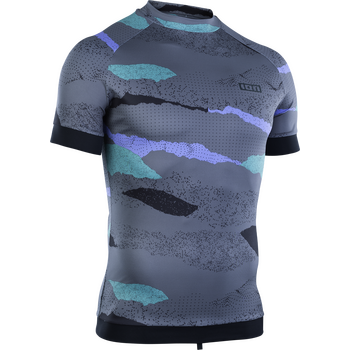 ION Rashguard Maze SS Mens, Dark Collage, L / 52