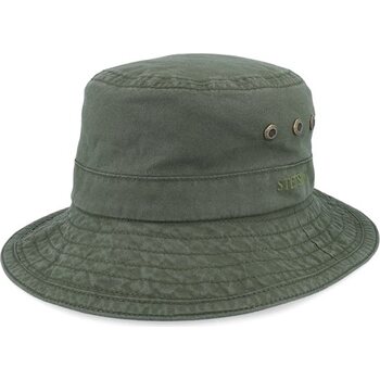 Stetson Bucket Delave Organic Cotton, Forest Green, 55/S