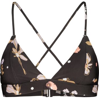 Maloja AchenseeM. Bikini Top, Deep Black Flora, L