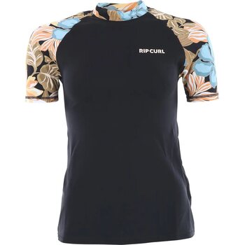 Rip Curl Follow The Sun UPF 50 Short Sleeve Womens, Black, S