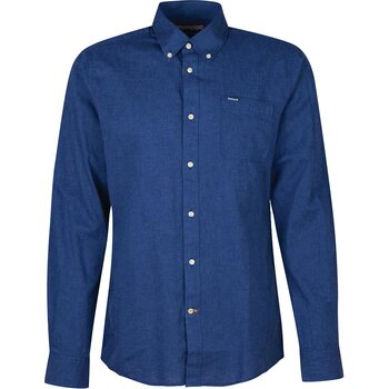 Barbour Nelson Tailored Shirt Mens, Indigo, M