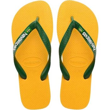 Havaianas Brazil Logo, Pop Yellow, 39/40