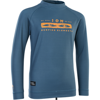 ION Rashguard Capture LS Boys, Petrol, 104cm/4