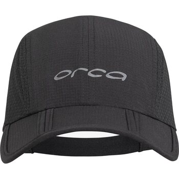 Orca Foldable Cap, Black, L/XL