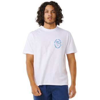 Rip Curl Aloha Hotel Paradise Tee, White, XXL