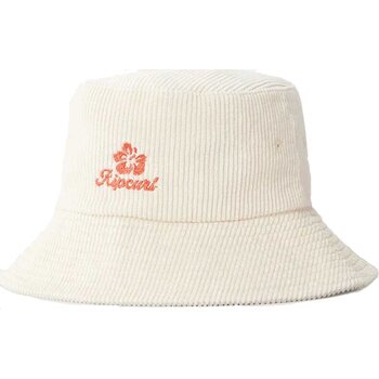 Rip Curl Hibiscus Heat Bucket Hat, Off White, S