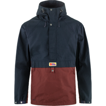 Fjällräven Vardag Anorak Mens, Dark Navy / Maroon (555-352), M