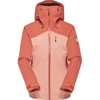 Mammut Alto Guide HS Hooded Jacket Women, Quartz Dust-Brick, XL