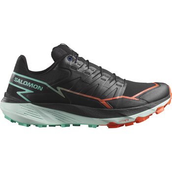 Salomon Thundercross Mens, Black / Cherry Tomato / Electric Green, EUR 44 2/3 (UK 10.0)