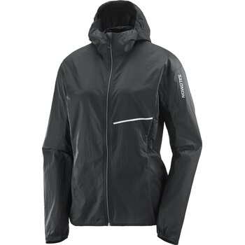 Salomon Sense Aero Wind Jacket Womens, Deep Black, M