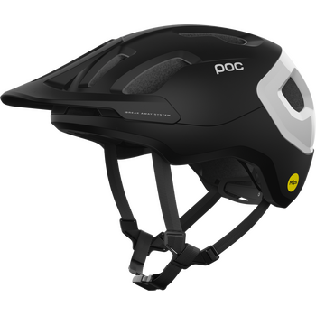 POC Axion Race MIPS (Demo), Uranium Black Matt / Hydrogen White, L (59-62 cm)