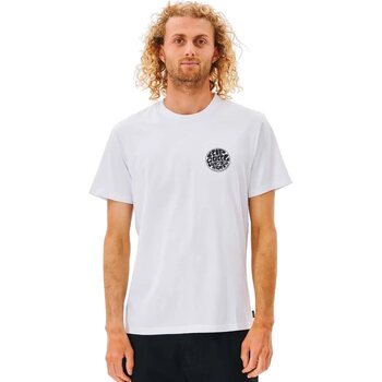 Rip Curl Wetsuit Icon Tee Mens, White, XXL