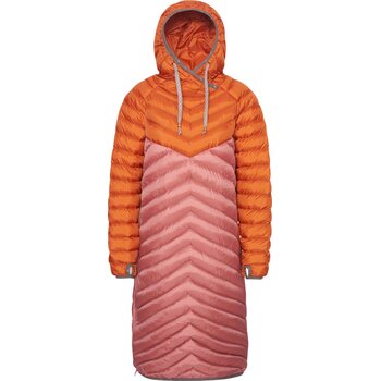 Varg Sarek Long Down Hood Anorak Unisex (Demo), Rust Orange / Pawn Pink, L