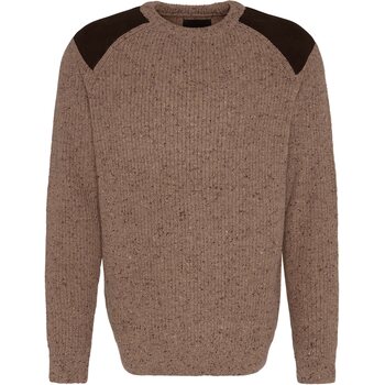 Barbour Raisthorpe Crew Neck Jumper Mens, Oatmeal, S