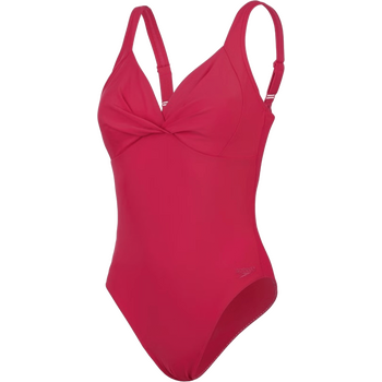 Speedo Shaping Cross Knot 1 Piece Womens, Magenta Haze / Amaranta, 34 (EUR 38)