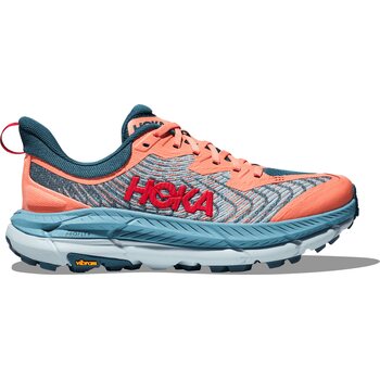 Hoka Mafate Speed 4 Womens, Papaya / Real Teal, US 7.5 (EUR 39 1/3)