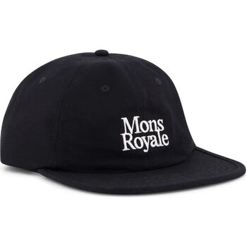 Mons Royale Roam 6 Panel Cap, Black, One Size