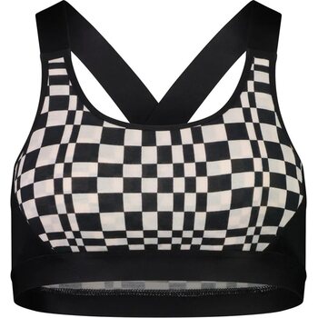 Mons Royale Stella X-Back Bra, Checkers, XL