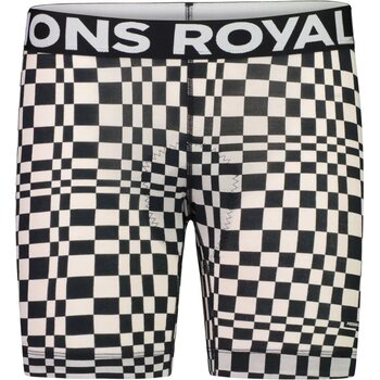 Mons Royale Low Profile Merino Air-Con Bike Short Liner Womens, Checkers, L