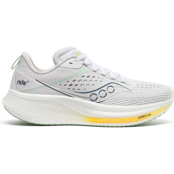 Saucony Ride 17 Womens, White / Peel, EUR 38 (US 7)