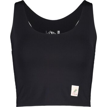 Maloja SuryaM. Yoga Crop Top Womens, Deep Black, XL