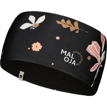 Maloja JainzenbergM. Headband, Deep Black Flora