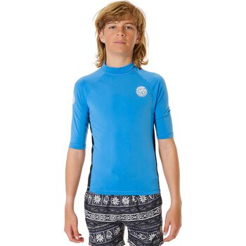 Rip Curl Icons UV Brushed S/S-Boy, Blue Gum, 8