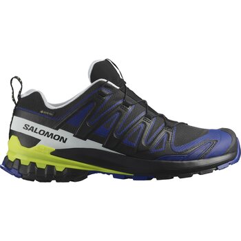 Salomon XA PRO 3D V9 GTX Fan Fire Mens, Black / Surf The Web / Safety Yellow, EUR 47 1/3 (UK 12.0)