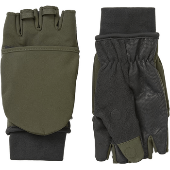 Sealskinz Walpole Windproof Cold Weather Convertible Mitt, Olive, L