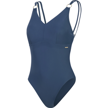Speedo Shaping Strappy 1 Piece Womens, Spruce Blue, 38