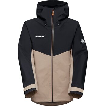 Mammut Crater IV HS Hooded Jacket Mens, Savannah - Black, M