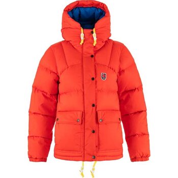 Fjällräven Expedition Down Lite Jacket Womens, Flame Orange / UN Blue (214-525), XL