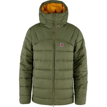 Fjällräven Expedition Mid Winter Jacket Mens, Green / Mustard Yellow (620-161), S