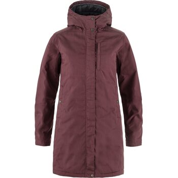 Fjällräven Kiruna Padded Parka Womens, Port (357), XL