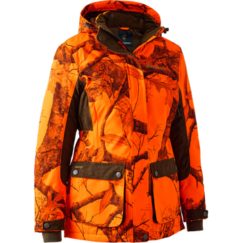 Deerhunter Eagle Winter Jacket Womens, RealTree Edge Orange, 38