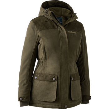 Deerhunter Eagle Winter Jacket Womens, Tarmac Green, 38