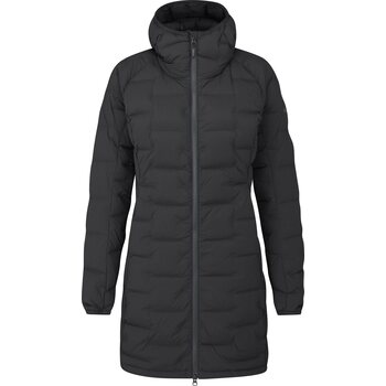 Rab Cubit Stretch Down Parka Womens, Ebony, S (UK 10)