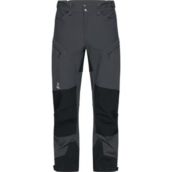 Haglöfs Rugged Standard Pant Mens Regular, Magnetite / True Black, 52, Regular