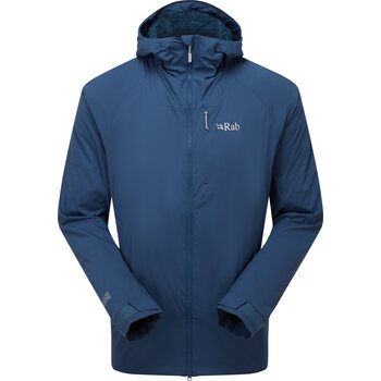 Rab Vapour-Rise Summit Jacket Mens, Tempest Blue, XL